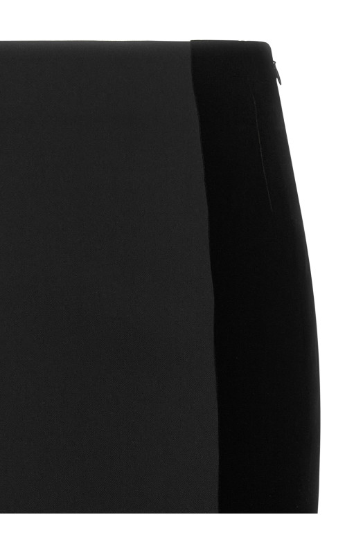 'La Jupe Tailleur' skirt Black