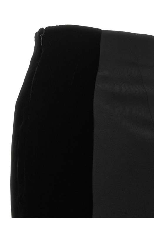 'La Jupe Tailleur' skirt Black