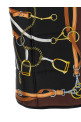 Двусторонний жилет из шелкового твила, многоцветный GUCCI 871691ZAVDH1190