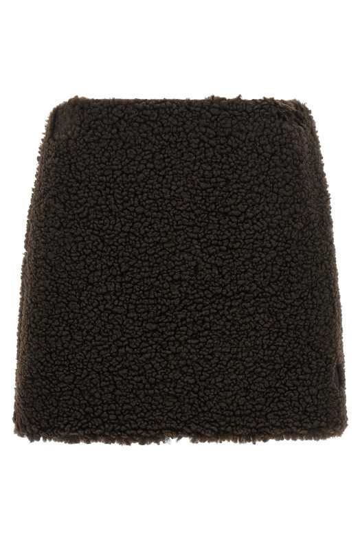 Teddy skirt Brown