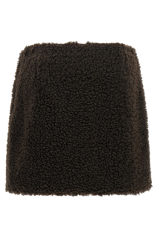 Teddy skirt Brown