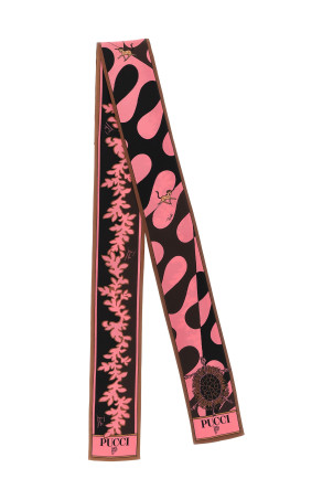 Фуляр із поєднанням принтів, різнокольоровий EMILIO PUCCI 6UGB326UC091