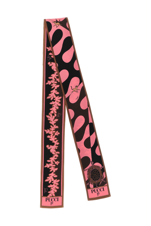 Foulard mix of prints Multicolor