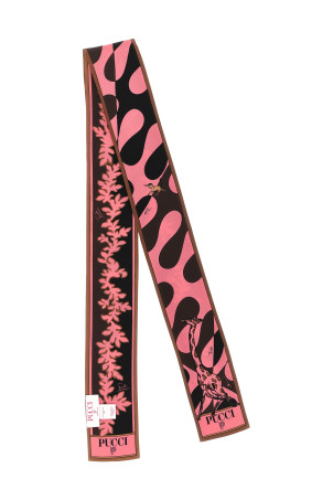 Фуляр із поєднанням принтів, різнокольоровий EMILIO PUCCI 6UGB326UC091