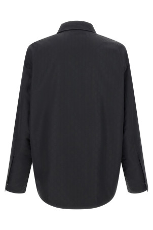 GG silk faille jacket Black