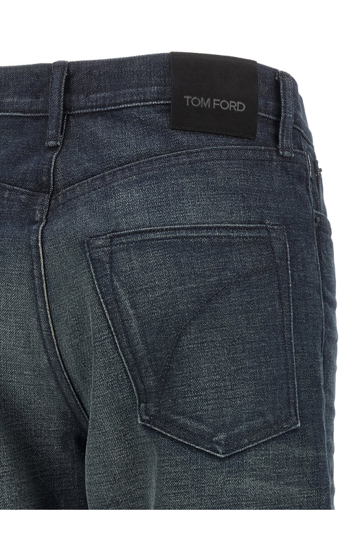 Blue denim jeans Blue
