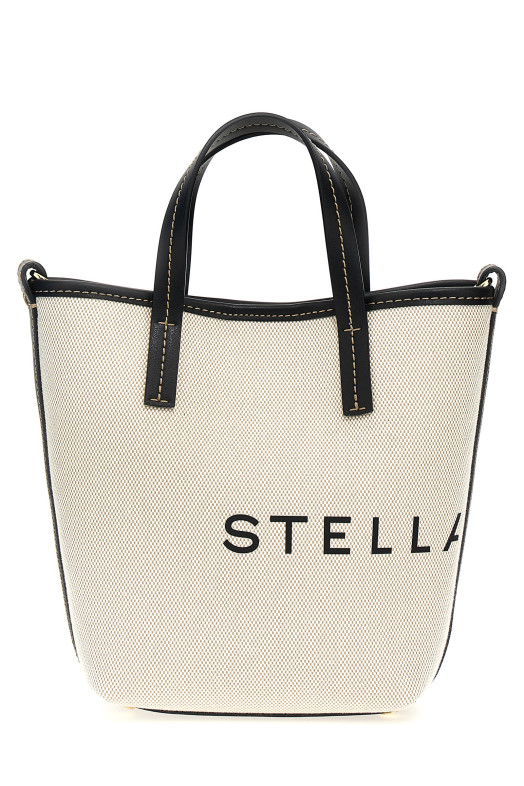Logo shopping bag Beige