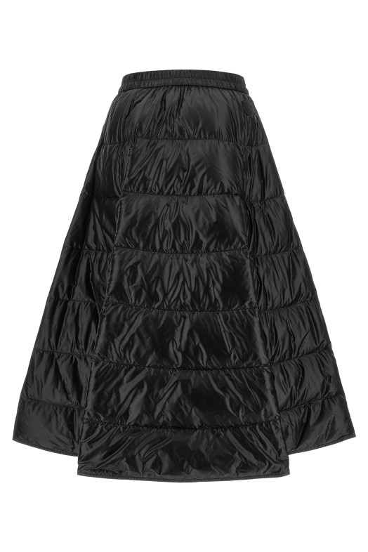 Padded skirt Black