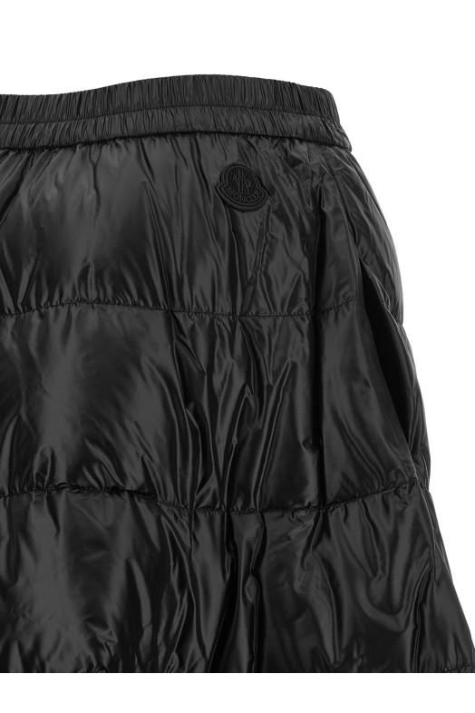Padded skirt Black