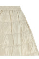 White padded skirt White