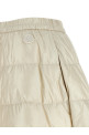 White padded skirt White