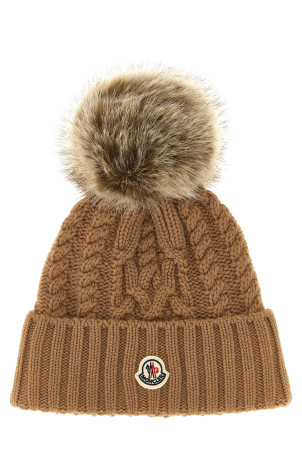 Pon pon beanie Beige