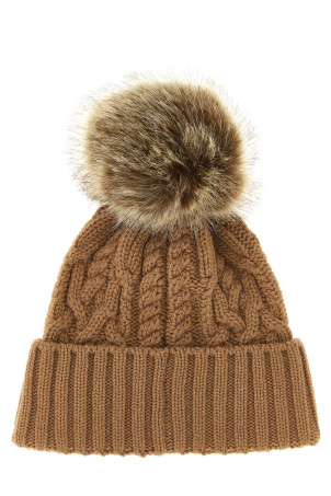 Pon pon beanie Beige