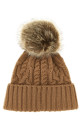 Pon pon beanie Beige