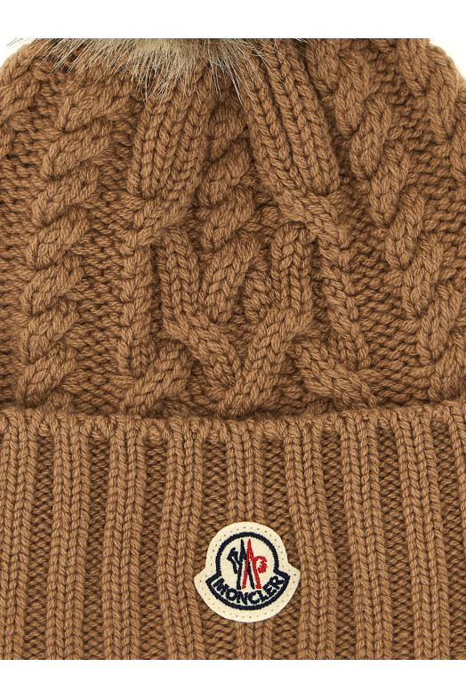 Pon pon beanie Beige