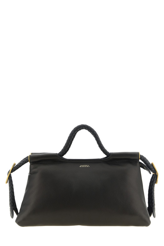 'Pipa' medium black handbag Black