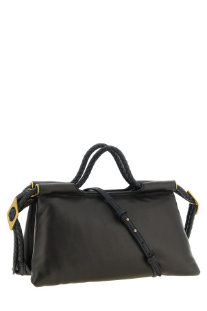 'Pipa' medium black handbag Black