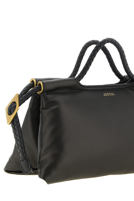 'Pipa' medium black handbag Black
