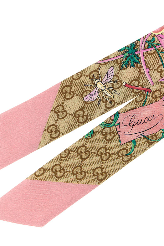 Pink 'Gucci Flora' GG ribbon Pink