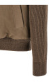 Коричневая гибридная куртка Коричневая BRIONI PLDF0LOE7052600