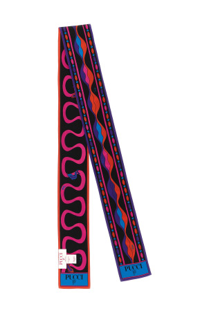 Multicolor print mix scarf Multicolor