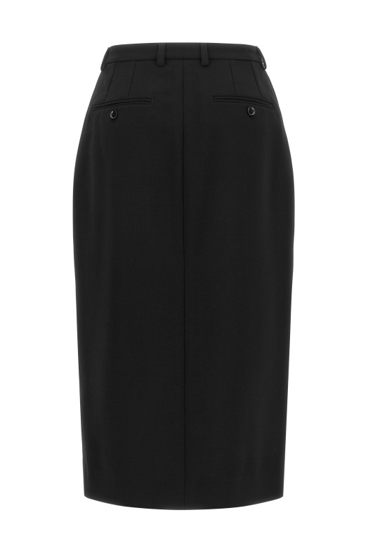 'Identity' collection skirt Black
