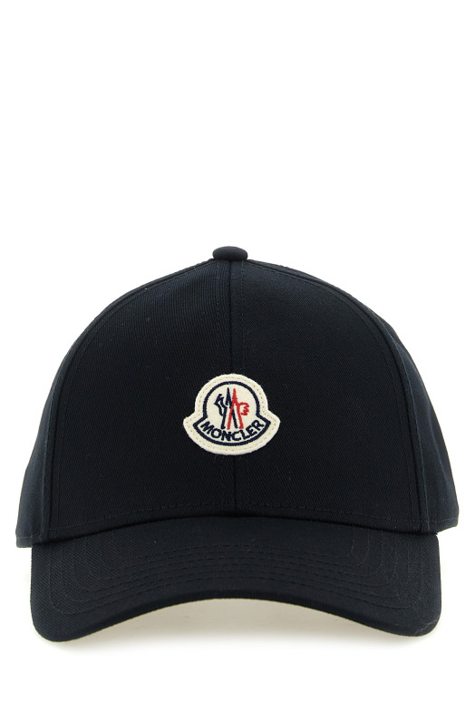 Hat with logo Black