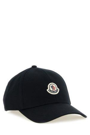 Hat with logo Black