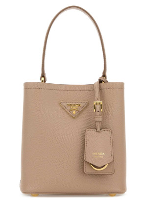Beige leather small Panier handbag PRADA (1BA217VOOD2ERX)