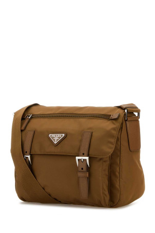Camel Re-Nylon crossbody bag PRADA (1BD953VB1MRV44)