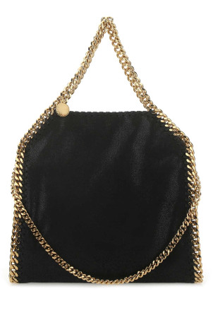 Black shaggy deer mini Falabella handbag Black STELLA McCARTNEY (371223W9355)