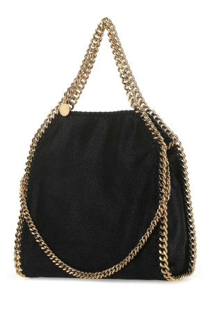 Black shaggy deer mini Falabella handbag Black STELLA McCARTNEY (371223W9355)