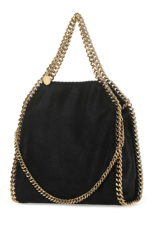 Black shaggy deer mini Falabella handbag Black STELLA McCARTNEY (371223W9355)