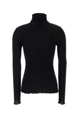Черный свитер из смешанной шерсти, PRADA (39700SOOO6080)