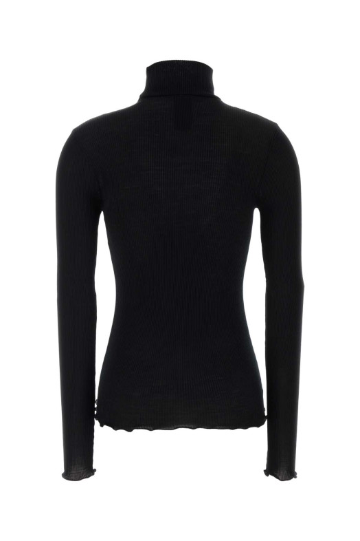 Black wool blend sweater Black PRADA (39700SOOO6080)