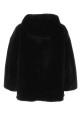 Black reversible fur coat Black PRADA (58A0671Y7Q)