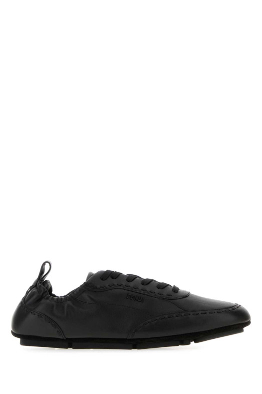 Black leather Fendi Fit sneakers FENDI (7E1799AE86)