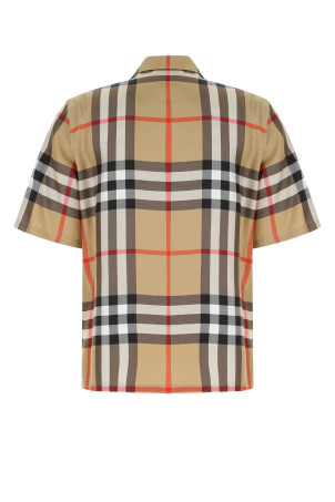 Embroidered silk shirt Multicolor BURBERRY (8050279)