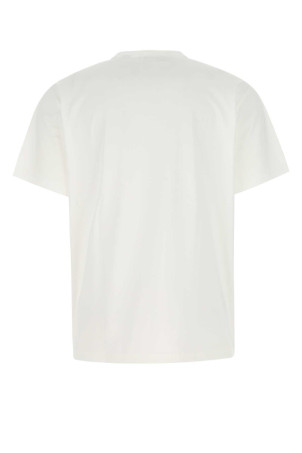 Біла бавовняна футболка White BURBERRY (8055309)