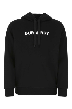 Черная хлопковая толстовка Black BURBERRY (8055318)