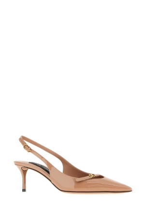Antiqued pink leather pumps DOLCE & GABBANA (CG1062A1471)