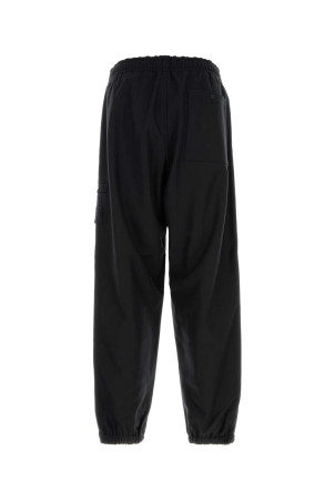 Midnight blue wool blend pant Black STONE ISLAND (L2S153100024S0F24)