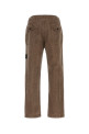 Брюки из смешанной ткани коричневого цвета STONE ISLAND (L2S153100039S0446)