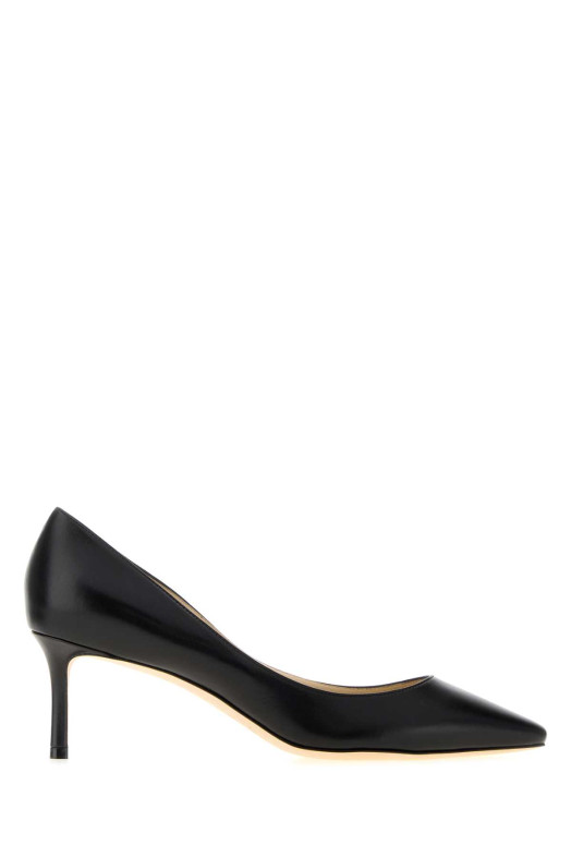 Black leather Romy 60 pumps Black JIMMY CHOO (ROMY60KID)