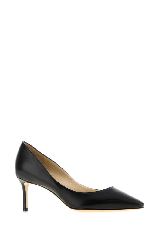 Black leather Romy 60 pumps Black JIMMY CHOO (ROMY60KID)