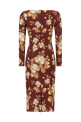  Платье с розовым принтом, разноцветное DOLCE & GABBANA F6TYGTFSIB8HR5QQ
