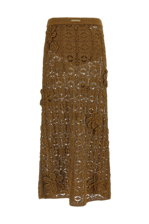 Юбка «Anthemis», коричневая 106861A3B8L25