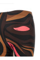 Коричневые леггинсы «Marmo» от Brown 6UTT216U765002