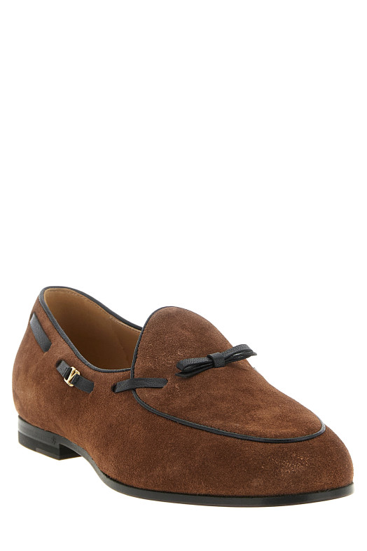 Лоферы Valentino Garavani, коричневая кожа, коричневые Y0S0O34ULY1LU