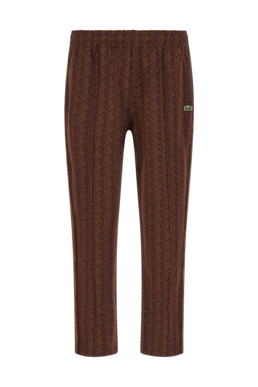 'Paris' brown joggers Brown